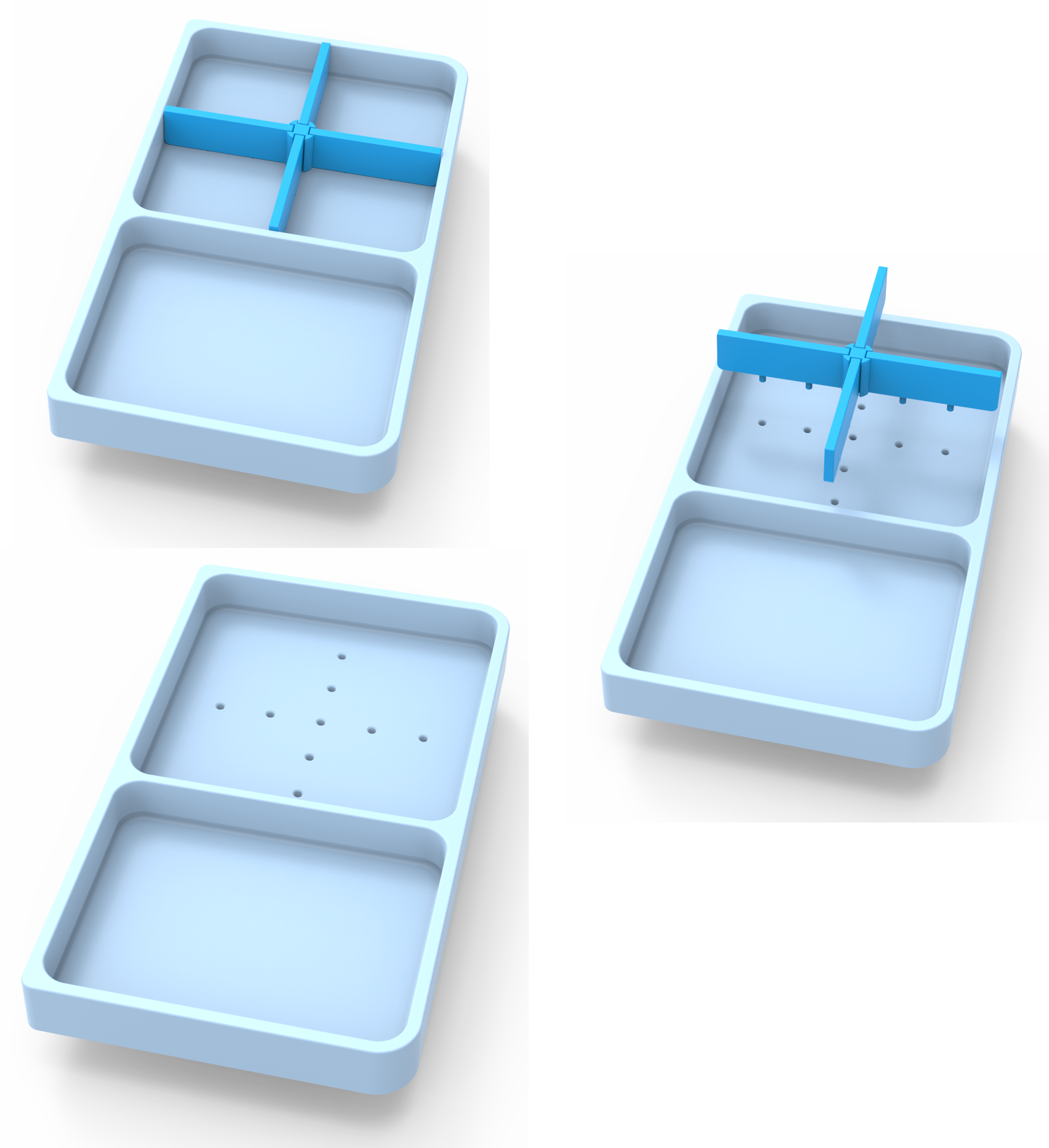 One Third at half Tray Pack